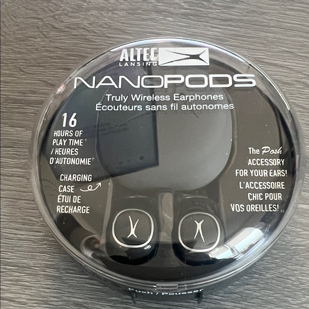 Altec Lansing Nanopods Black Truly Wireless Earphones